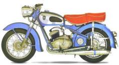 vintage adler motorcycle