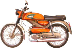 Classic Derbi Motorcycle